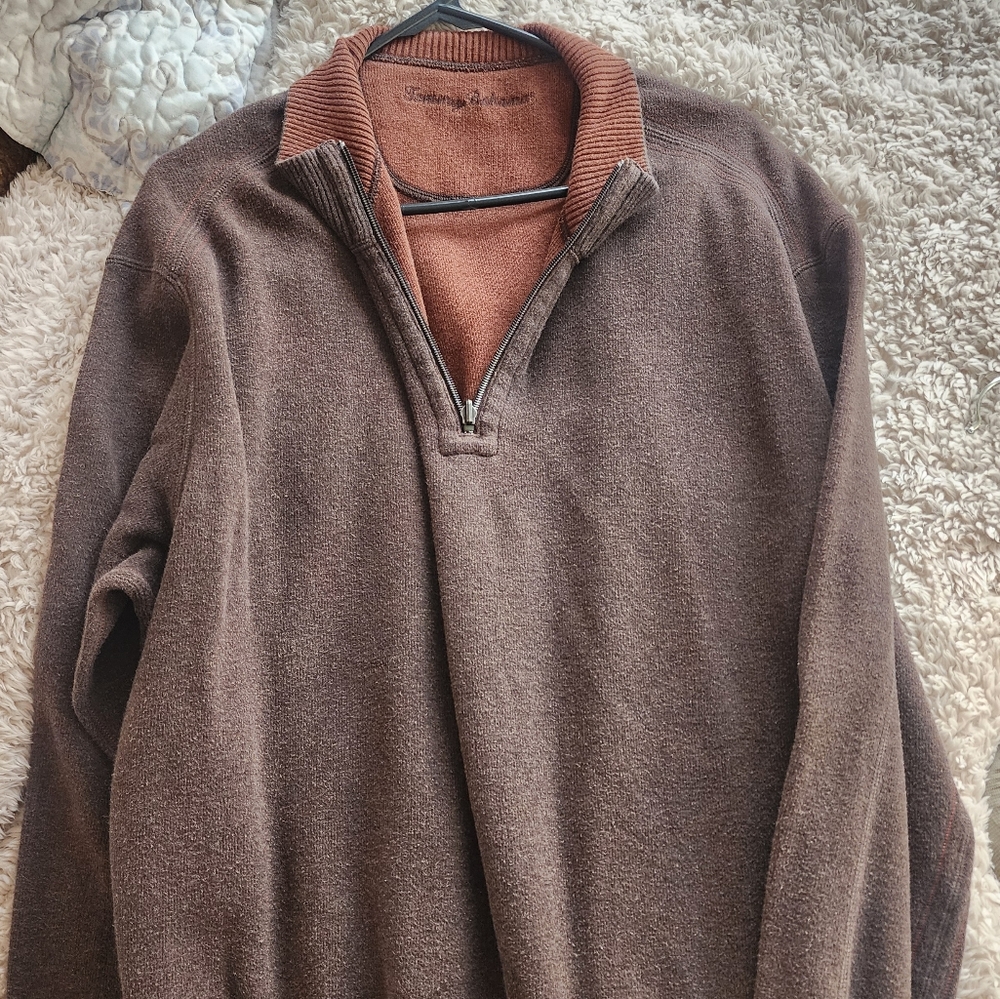 Tommy Bahana pullocer sweater  1/4 zip